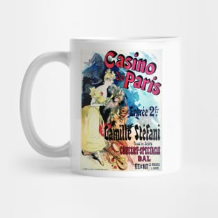 CASINO DE PARIS Camille Stefani Theatre Performance Vintage French Mug